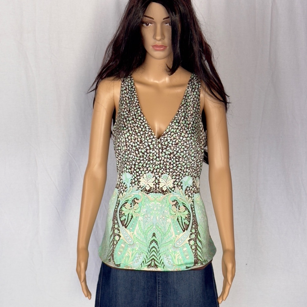 Elie Tahari Floral Top